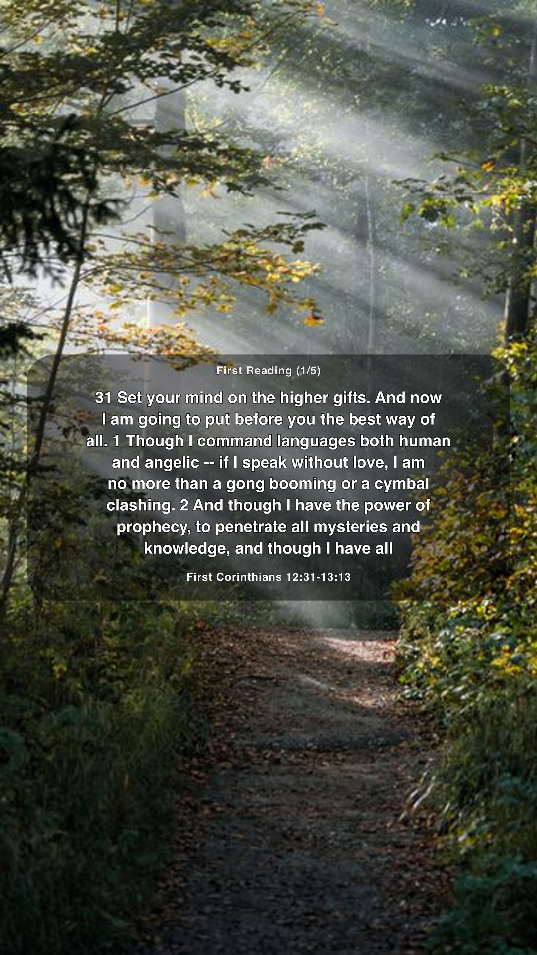 Faith Today: Choosing Love Above All — Share 1