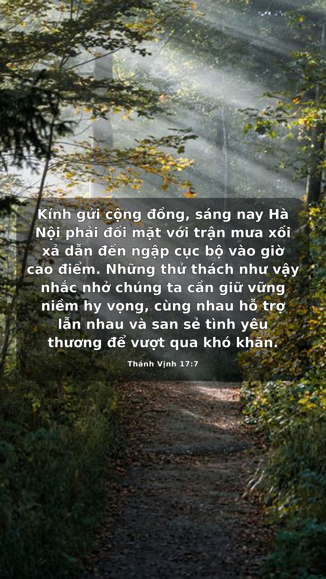 Đức Tin Hôm Nay: Hy vọng là sức mạnh cho tất cả chúng ta — Chia sẻ 2