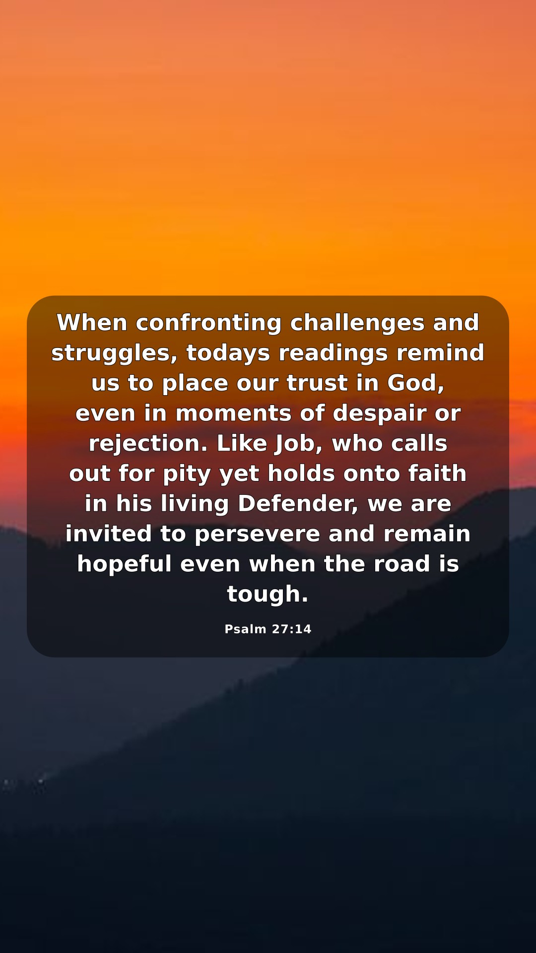 Faith Today: Hope When Facing Hardship — Share 3