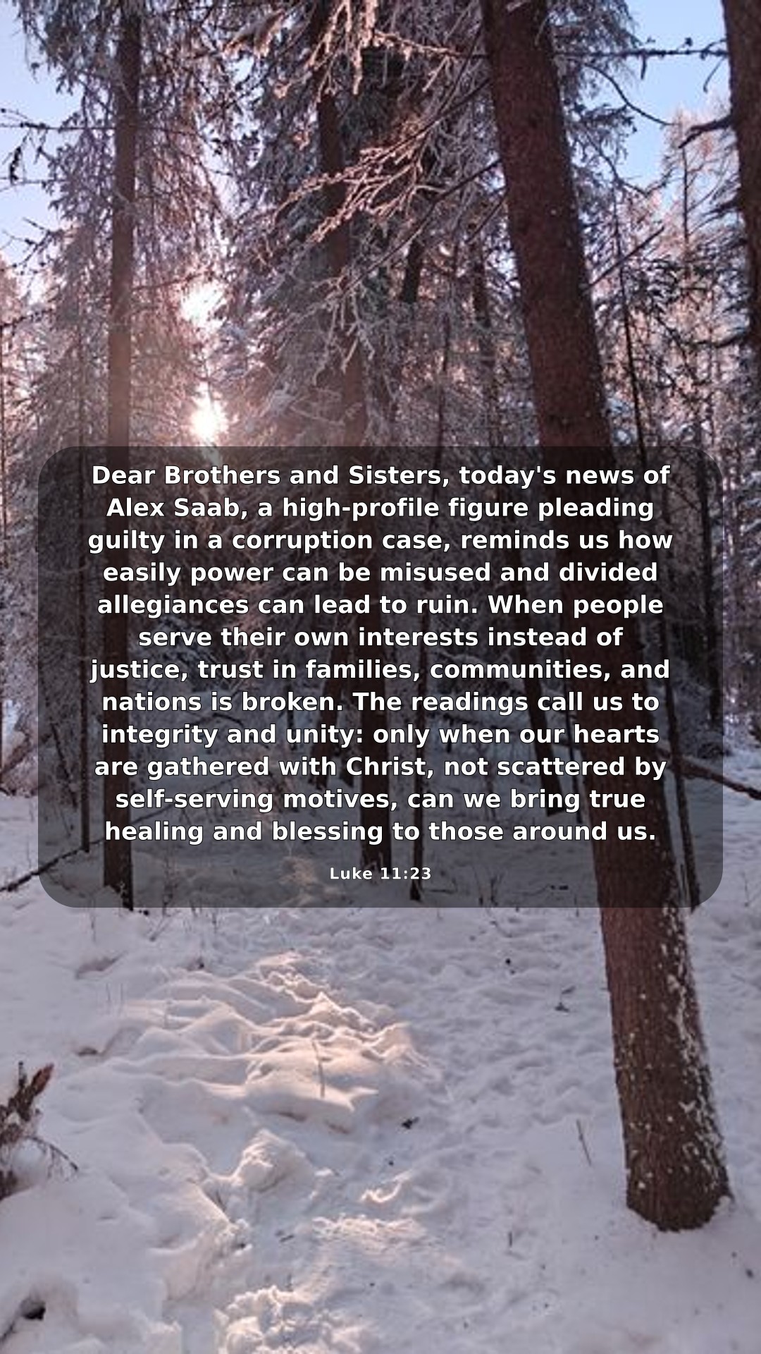 Faith Today: Standing Firm in Faith and Unity — Share 2
