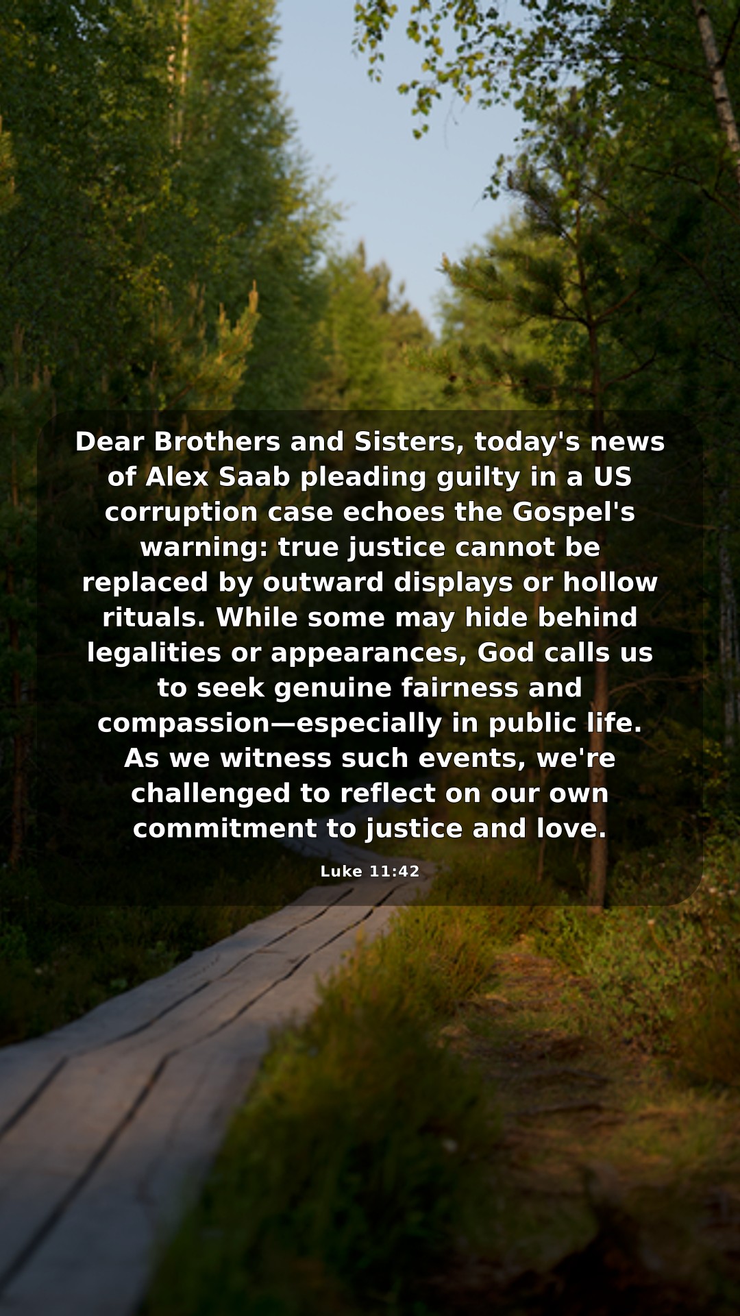 Faith Today: True Justice and Love — Share 2