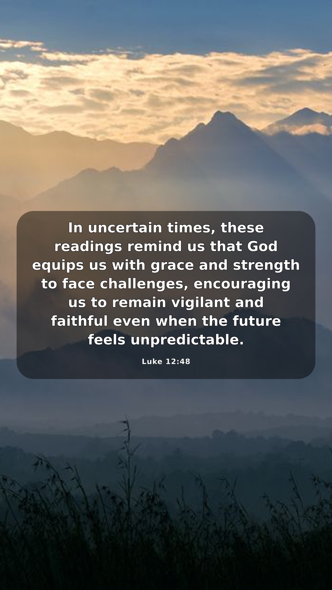 Faith Today: Responsibility in Uncertain Times — Share 3