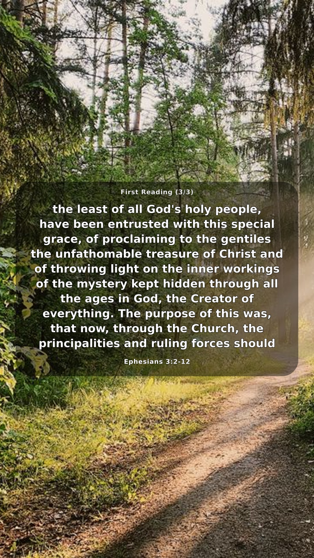 Faith Today: Responsibility in Uncertain Times — Share 3