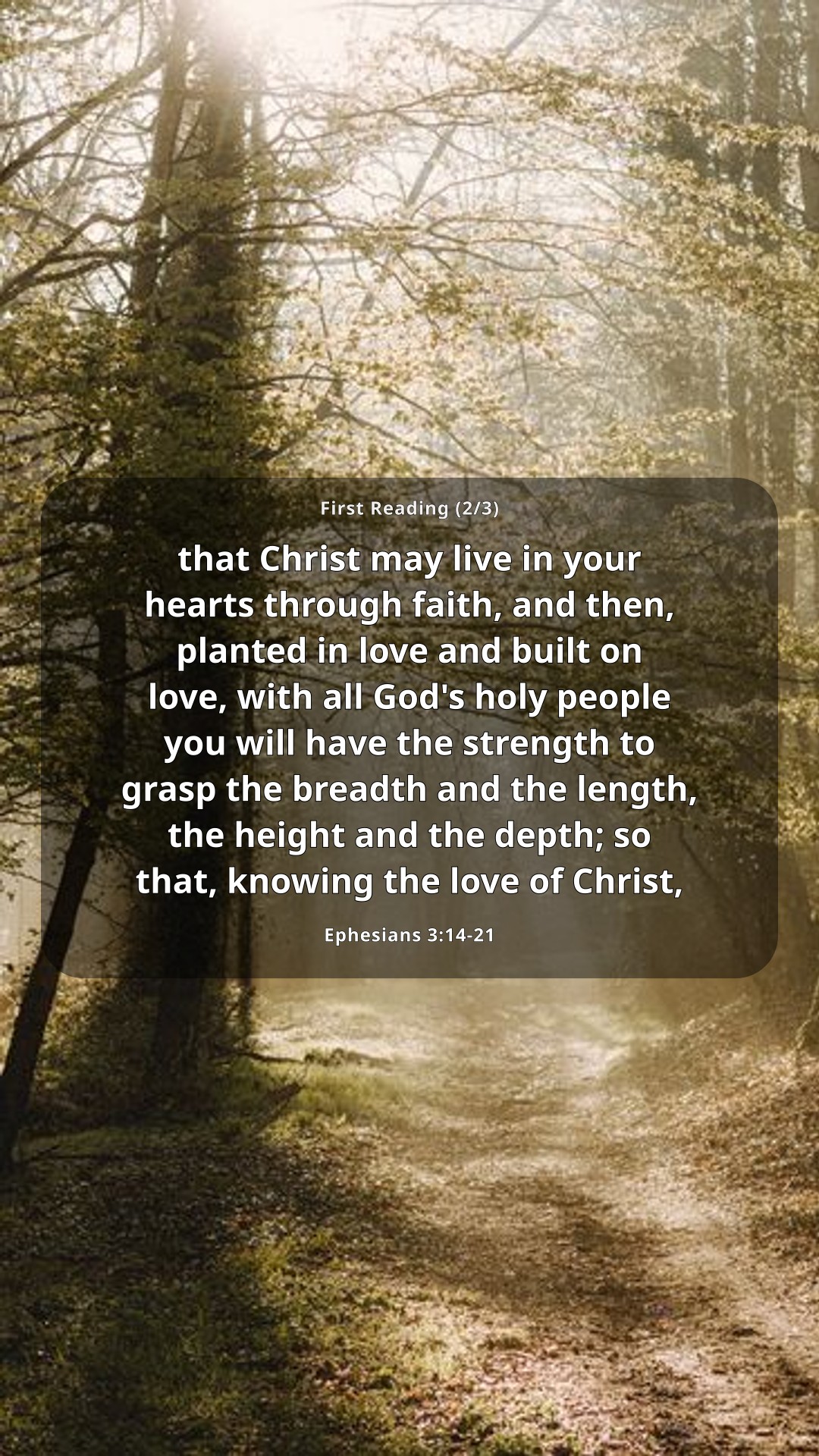 Faith Today: Love’s Power Amid Division — Share 2