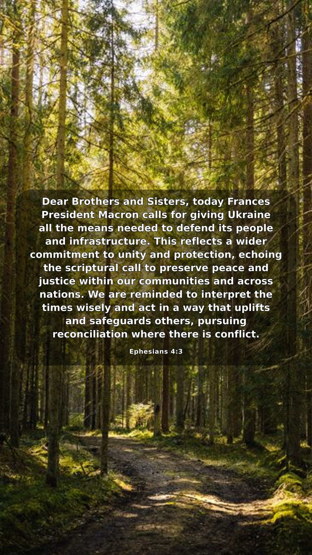 Faith Today: Pursuing Unity and Peace — Share 2