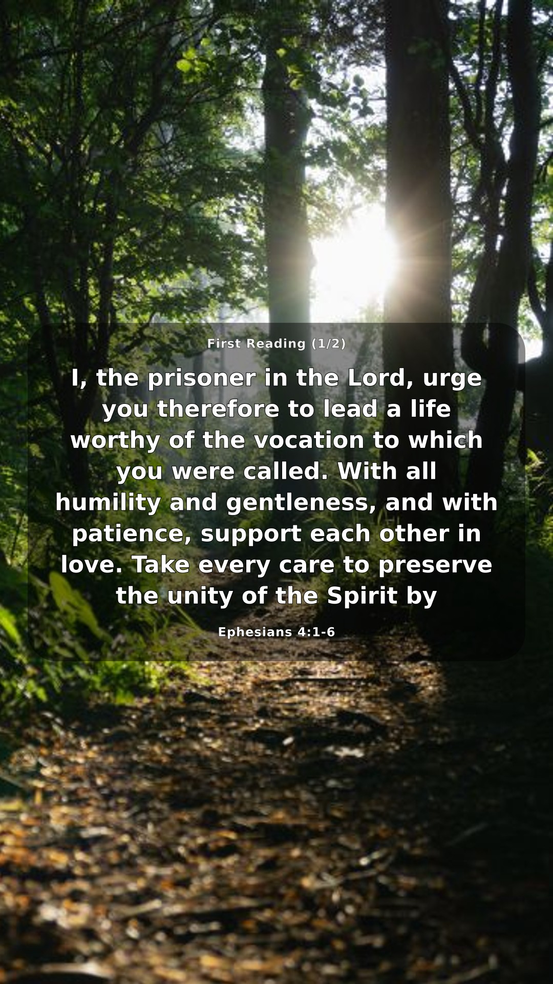 Faith Today: Pursuing Unity and Peace — Share 1