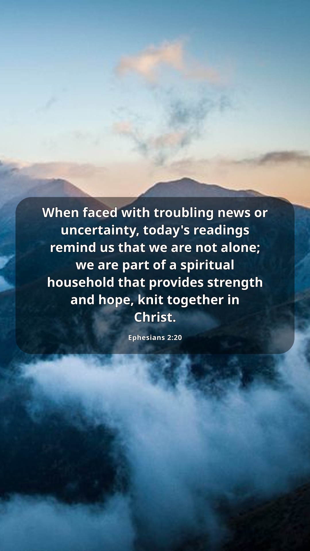Faith Today: Standing Together on a Firm Foundation — Share 3
