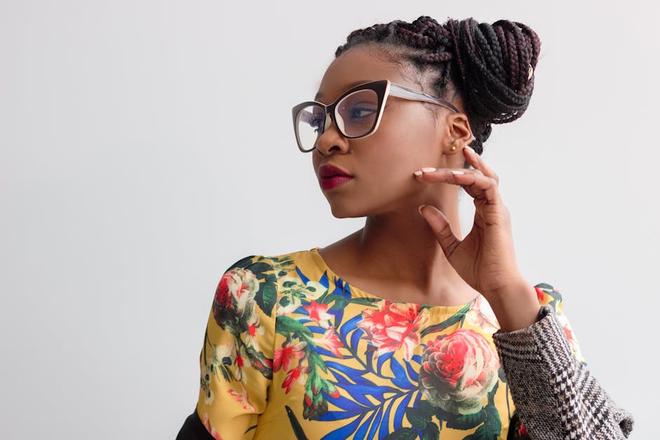 Makeup With Glasses (severe Myopia)