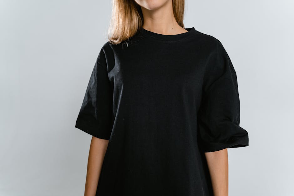 Oversize/loose Tees That Don’t Shrink